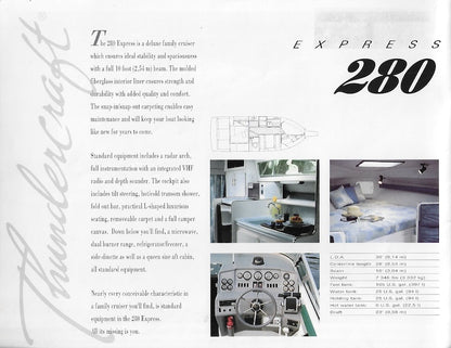 Thundercraft 1992 Brochure