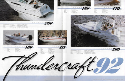 Thundercraft 1992 Poster Brochure