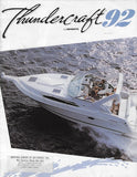 Thundercraft 1992 Poster Brochure