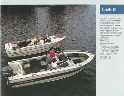 Crestliner 1986 Brochure