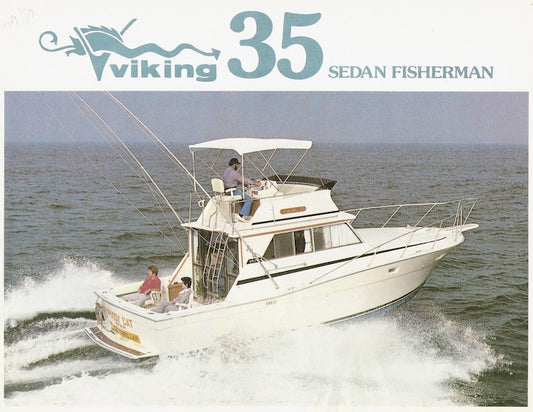 Viking 35 Sedan Fisherman Brochure