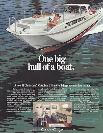 Chris Craft Catalina 31 Launch Brochure