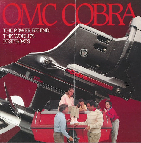 OMC 1990 Cobra Stern Drive Brochure