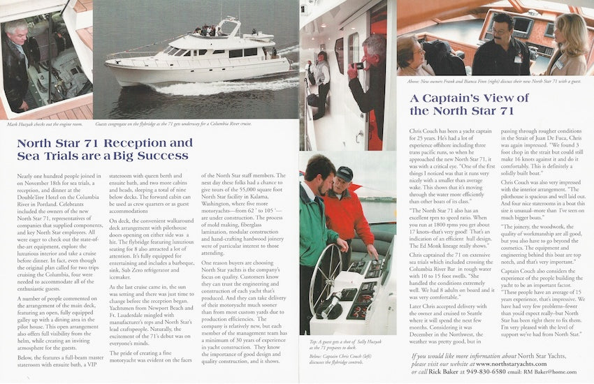 North Star Newsletter Brochure