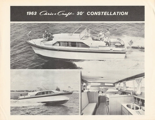 Chris Craft Constellation 30 Specification Brochure
