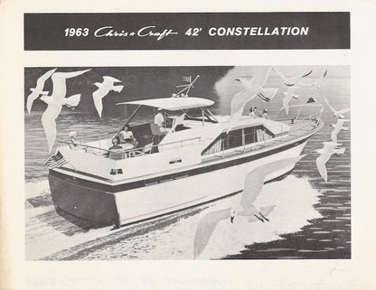 Chris Craft Constellation 42 Specification Brochure