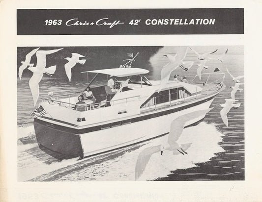 Chris Craft Constellation 42 Specification Brochure