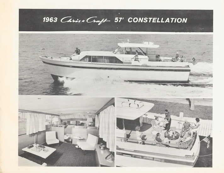 Chris Craft Constellation 57 Specification Brochure