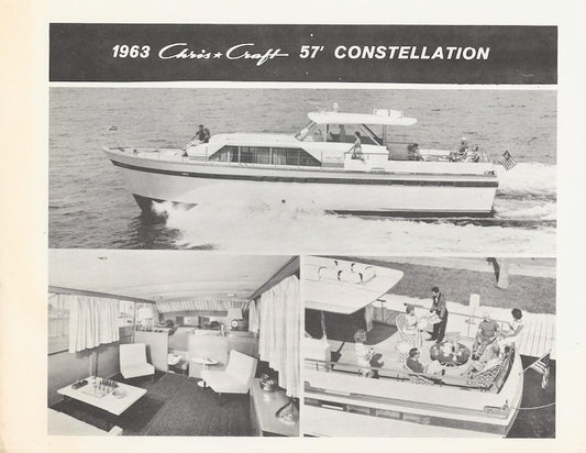 Chris Craft Constellation 57 Specification Brochure