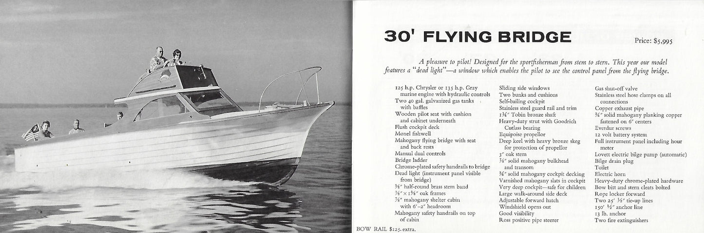 Luhrs 1961 Brochure