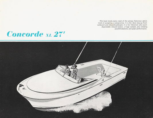 Concorde 27 XL Specification Brochure