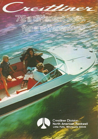 Crestliner 1972 Mini Brochure