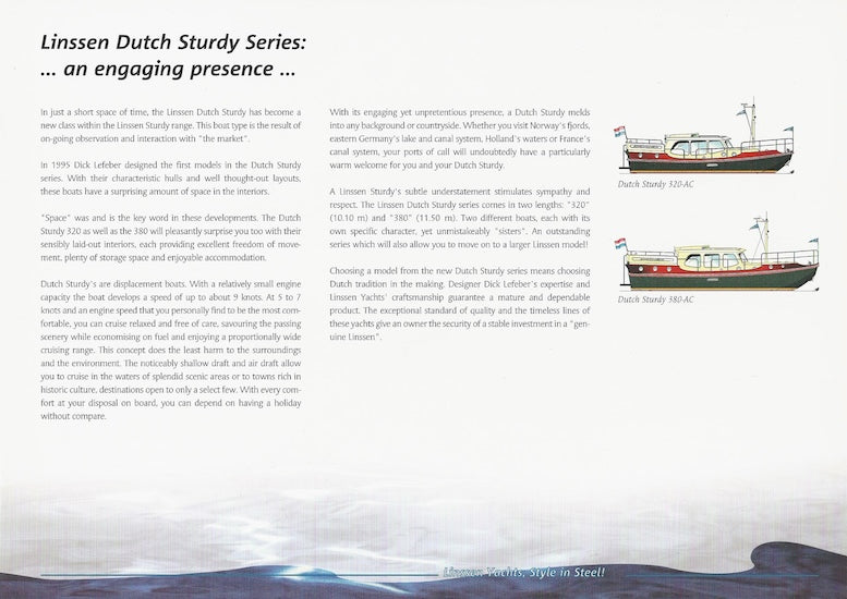 Linssen 2000 Dutch Sturdy Brochure