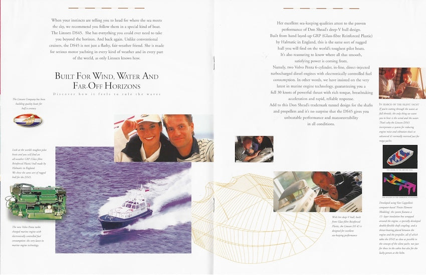 Linssen DS45 Launch Brochure