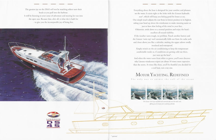 Linssen DS45 Launch Brochure