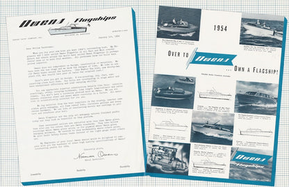 Owens 1954 Flagships Brochure