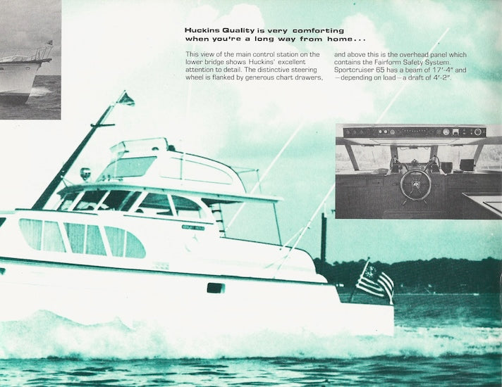 Huckins 65 Sportcruiser Brochure