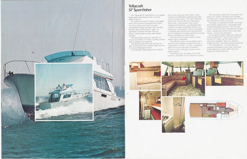 Tollycraft 1976 Brochure