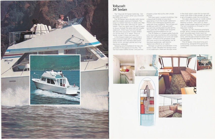 Tollycraft 1976 Brochure
