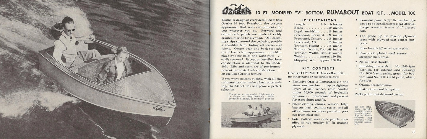 Ozarka 1953 Brochure