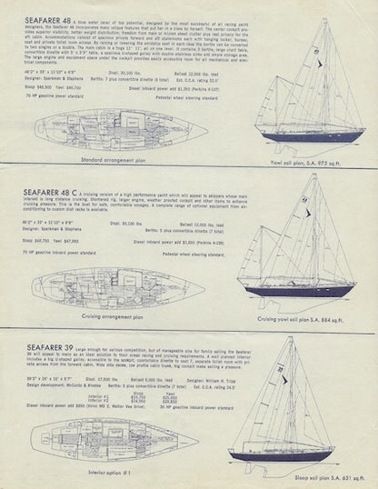 Seafarer 1968 Brochure