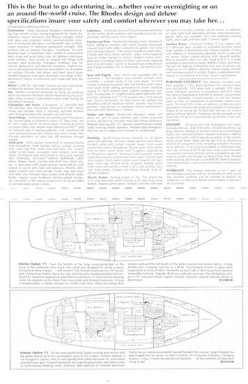 Seafarer 36C Specification Digital Brochure