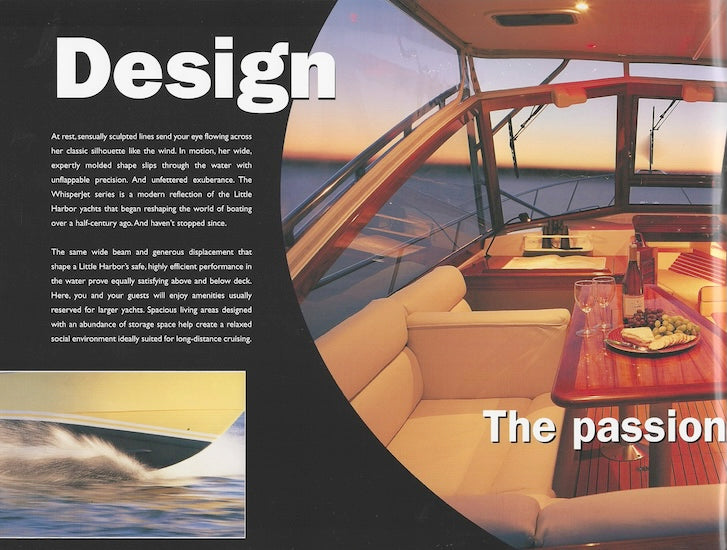 Little Harbor 2000 Whisperjet Brochure