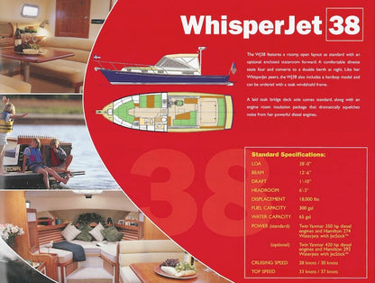 Little Harbor 2000 Whisperjet Brochure