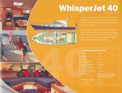 Little Harbor 2000 Whisperjet Brochure