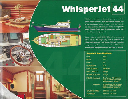 Little Harbor 2000 Whisperjet Brochure