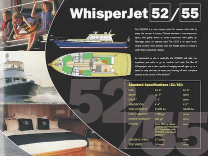 Little Harbor 2000 Whisperjet Brochure