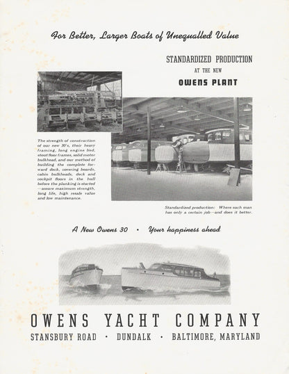 Owens 30 Brochure