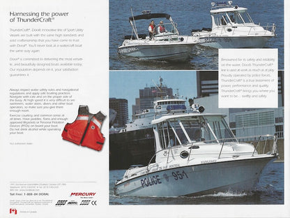 Doral 2001 Thundercraft Poster Brochure