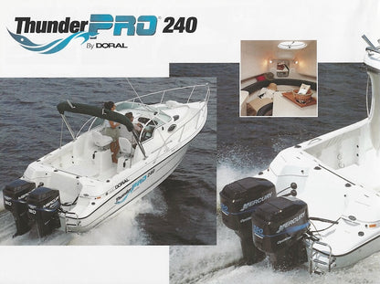 Doral 2001 Thundercraft Poster Brochure