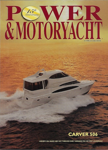 Carver 506 Power & Motoryacht Magazine Reprint Brochure
