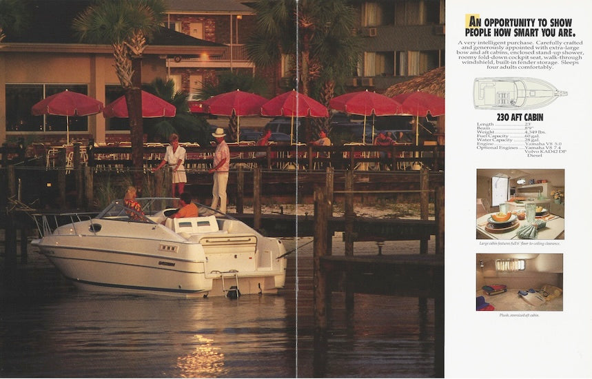 Glasstream 1992 Sport Boat / Cruisers Brochure