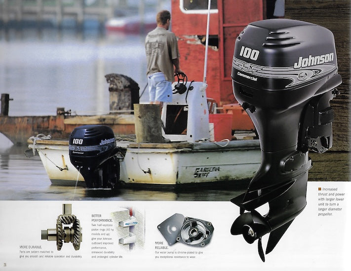Johnson 2001 Outboard Brochure