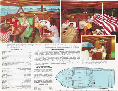 Chris Craft 1960 Cavalier Brochure