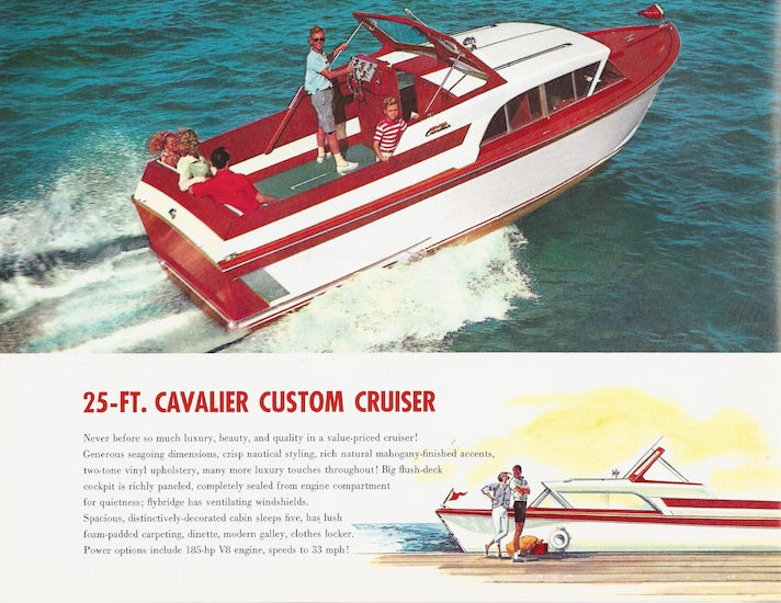 Chris Craft 1960 Cavalier Brochure