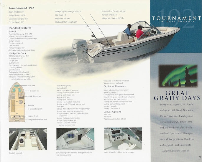 Grady White 2001 Brochure