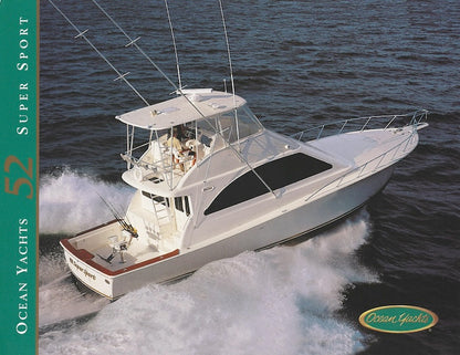 Ocean 52 Super Sport Brochure