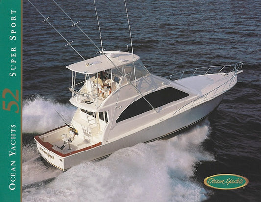 Ocean 52 Super Sport Brochure