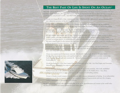 Ocean 52 Super Sport Brochure