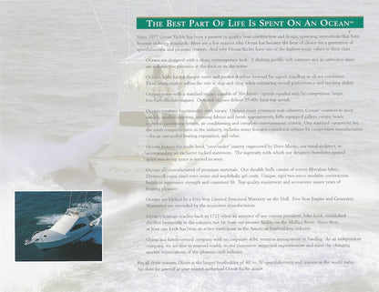 Ocean 56 Super Sport Brochure