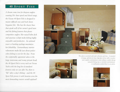 Ocean 40 Sport Fish Brochure