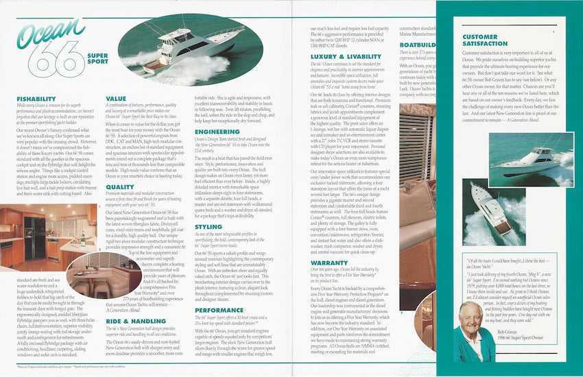 Ocean 66 Super Sport Brochure