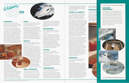 Ocean 60 Super Sport Brochure