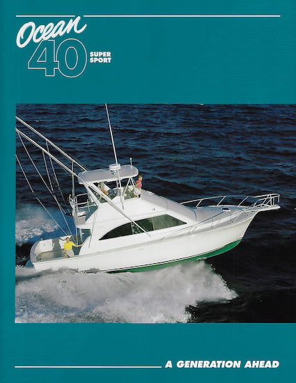 Ocean 40 Super Sport Brochure