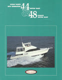 Ocean 44 Motor Yacht & 48 Cockpit Motor Yacht Brochure