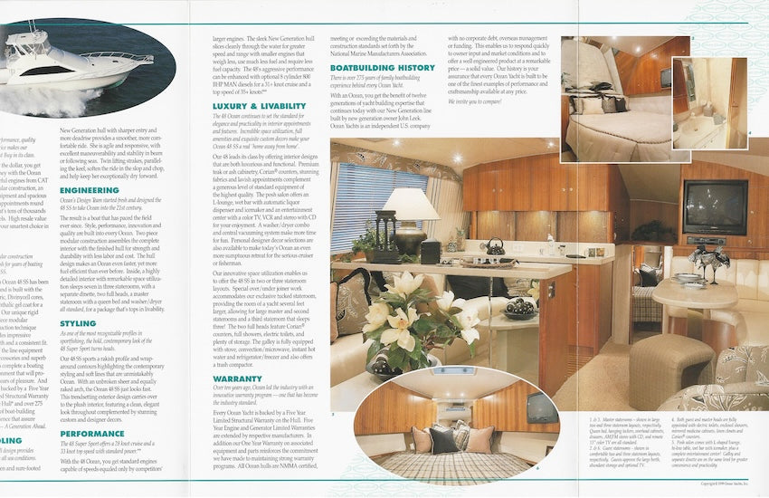 Ocean 48 Super Sport Brochure